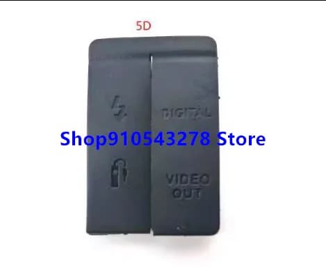 1set USB/HDMI-compatibile DC IN/VIDEO OUT Porta In Gomma Copertura Inferiore Per Canon EOS 5D 6D 7D 5D3 600D 70D 400D 450D 550D fotocamera