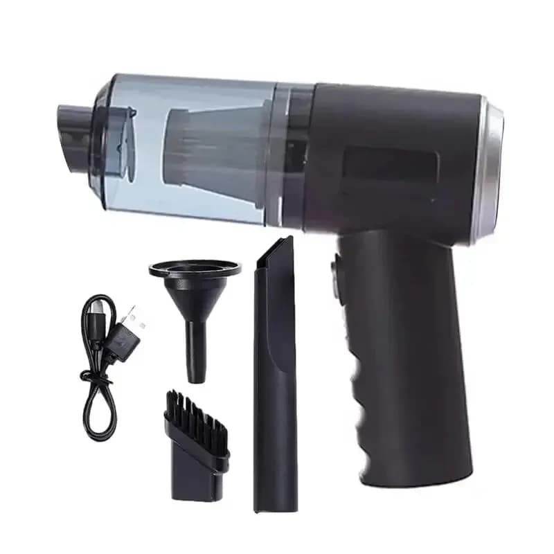 Compressed Air Wireless Portable Vacuum Cleaner, Mini High Power Vacuum Cleaner for Car, Car Hair dryer