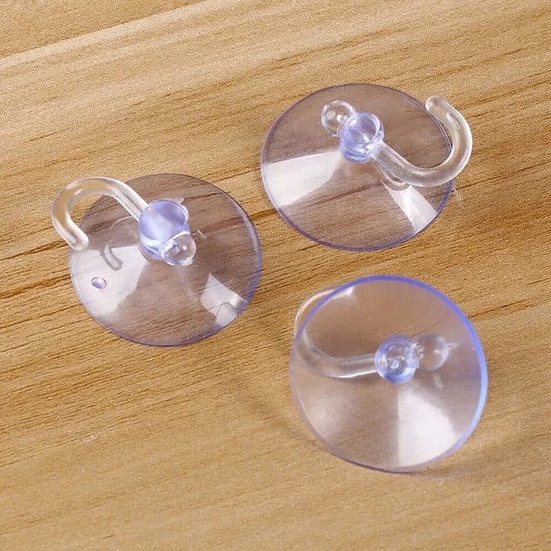 5 pz/set ventose finestra di vetro ganci a parete appendiabiti Mini forte ventosa ventose cucina bagno ganci forniture bagno