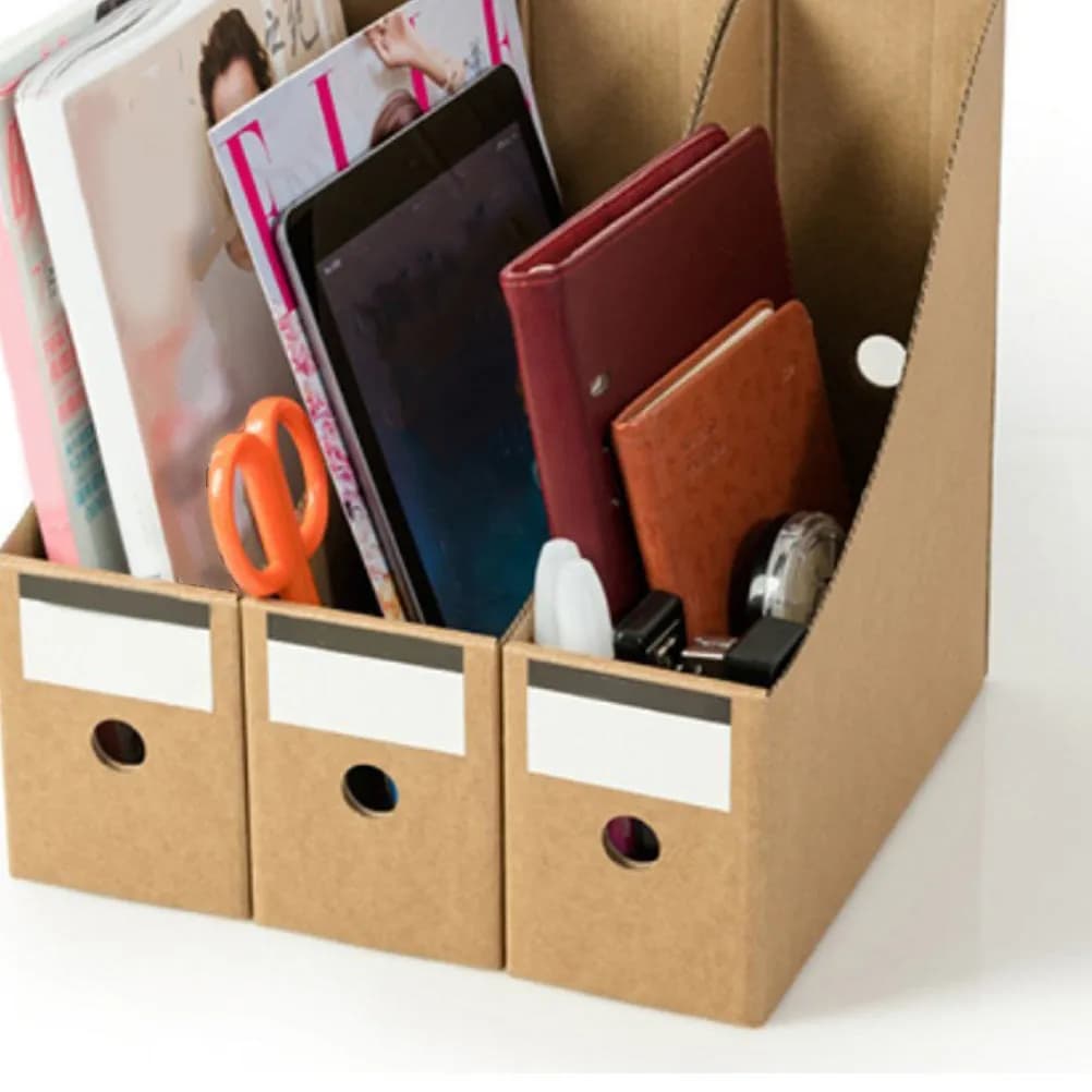 Set Premium di Organizzatori per Documenti da Scrivania, Porta Documenti per Ufficio dal Design Moderno, Accesso Rapido e Organizzazione Senza Disordine