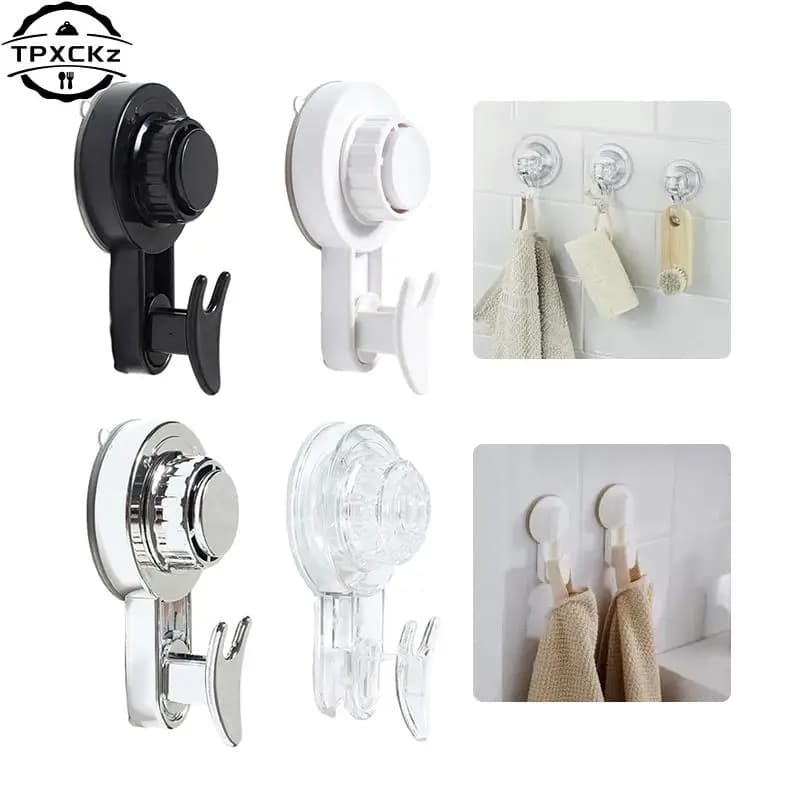 Super Strong multiuso gancio per vuoto parete impermeabile portasciugamani per la casa cucina potente ventosa gancio accessori per il bagno