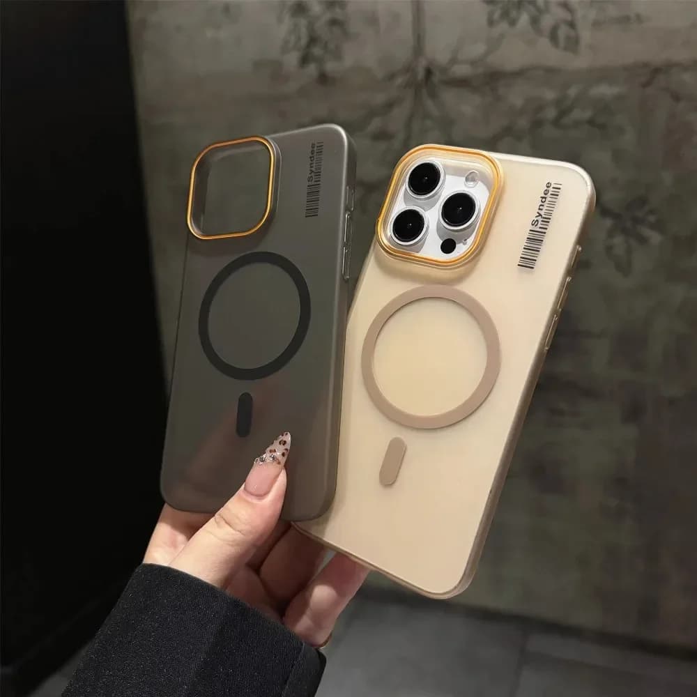 Candy Color For Magsafe Magnetic Case For iPhone 16 Pro Max 14 15 Plus 13 12 MIni 11 XS X 7 8 Ultra Thin Matte Translucent Cover