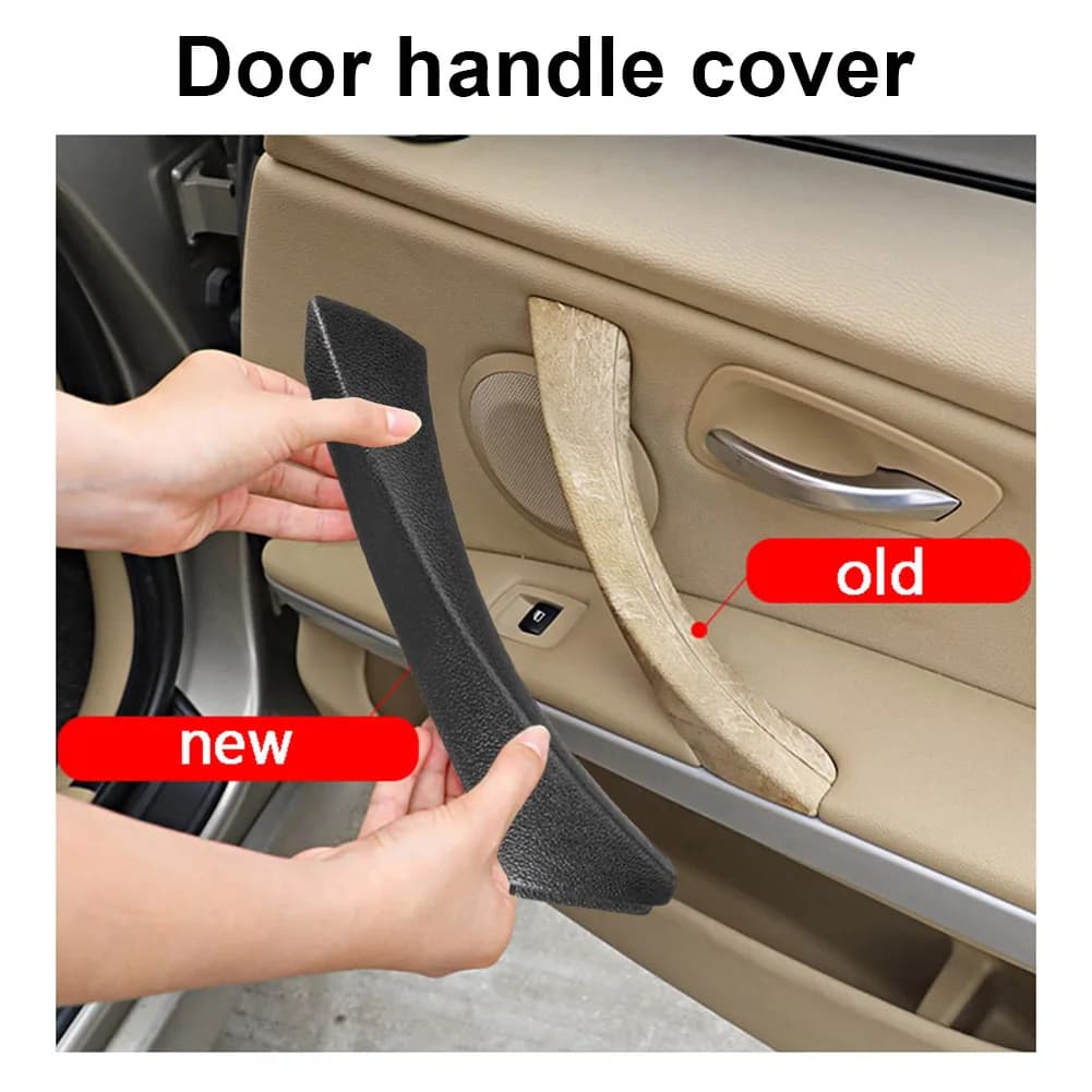 Pannello interno della porta maniglia Pull Trim Cover maniglie interne dell'auto maniglia della porta interna sinistra per BMW serie 3 E90 E91 316 318 320 325 328