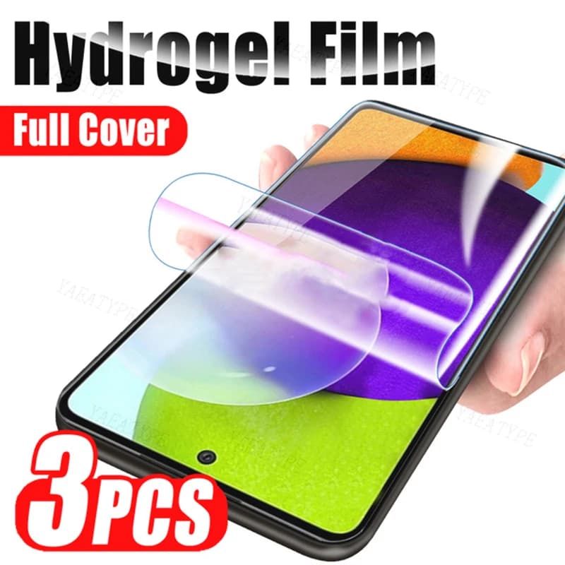 3 pezzi pellicola idrogel per Samsung Galaxy S20 S22 S21 Ultra S10 S9 S8 Plus FE protezioni schermo per Note 20 10 9 8 Plus S23 Ultra