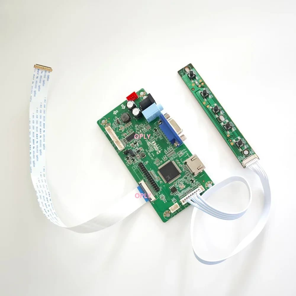 HDMI compatible EDP Audio VGA controller board for B140XTN02.B B140XTN02.6 B140XTN02 14 "1366×768 LED display DIY kit