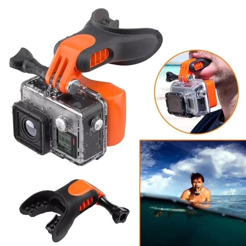 Kit per montaggio su bocca surf pattinaggio canottaggio bocca fittizia con vite per Hero 10 9 8 7 6 5 4 3 + 3 2 1 telecamere