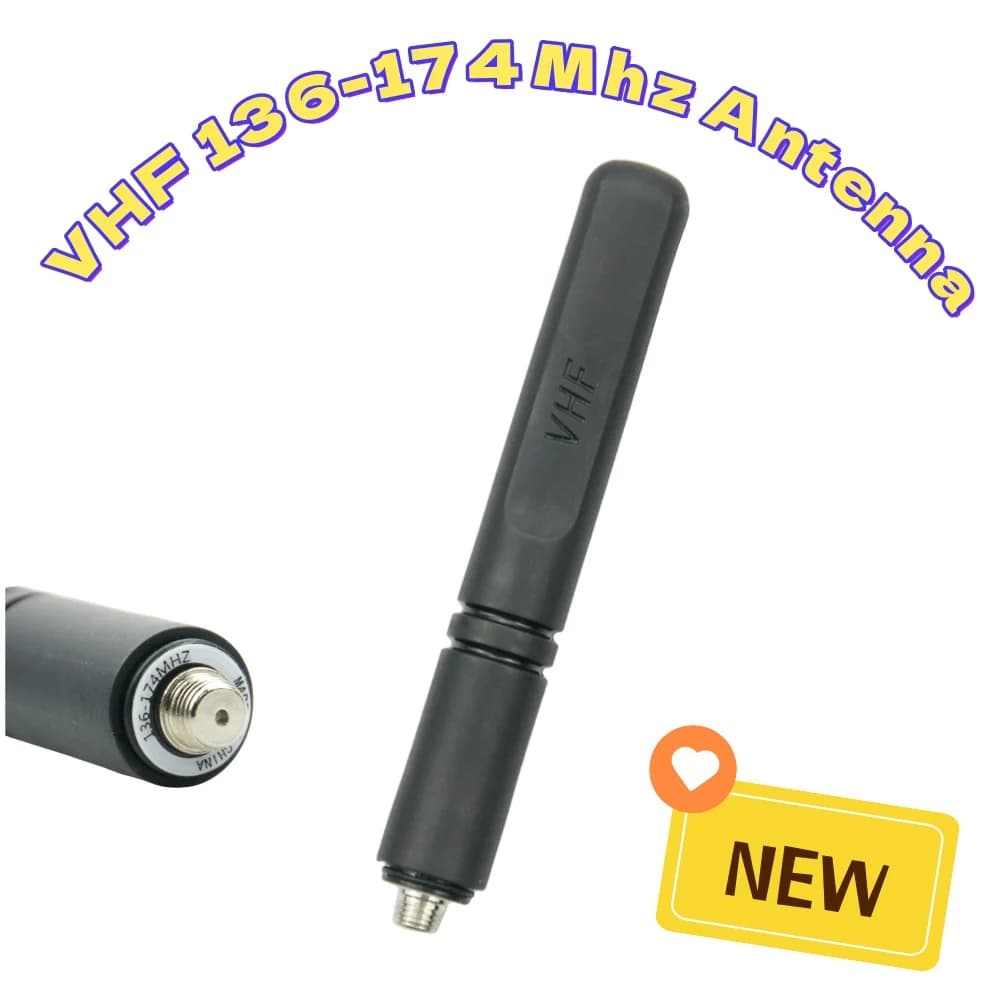 2PCS 9 centimetri Antenna Corta Antenna VHF per Motorola Xir P8668 P6600 P6620 P8608 P8600 DGP8550 DGP5050 GP328D Walkie-talkie Digitale