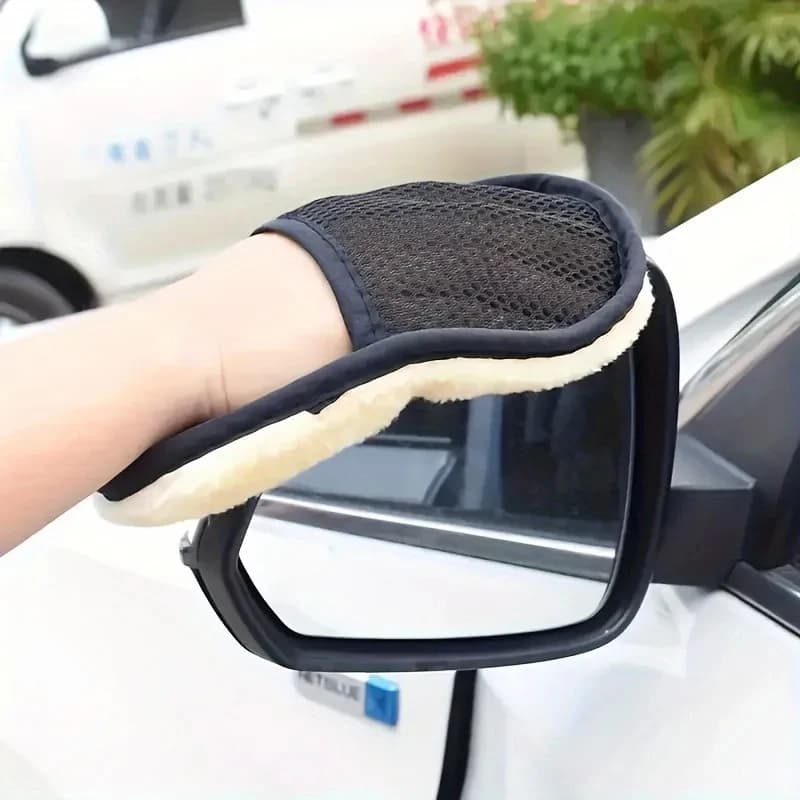 Guanti per lucidatura e ceratura auto - Strumento per la pulizia dell'auto