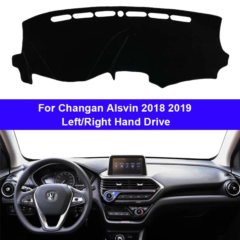 Car dashboard interior cover for Changan Alsvin 2018 2019 LHD RHD Dashmat Cape rug parasol Pad anti-uv carpet
