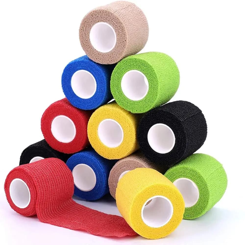 Benda elastica autoadesiva Previene i sfregamento Benda elastica Antiusura Colorata Benda atletica colorata Dito