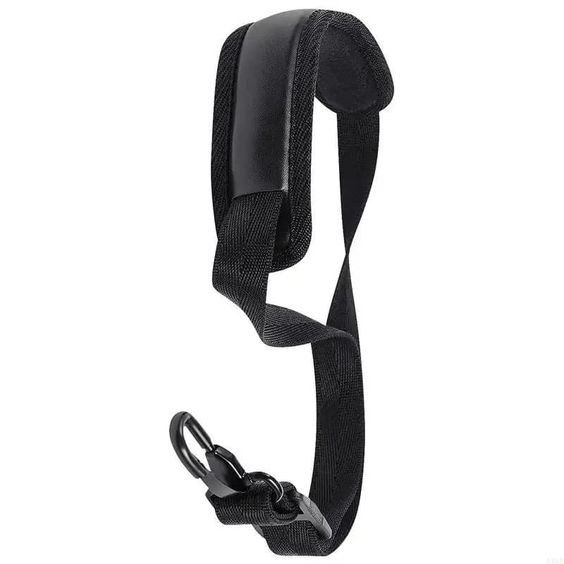 Adjustable Length Saxophone Neck Strap Soft Sax Leather Breathable Strap Padded Upgraded for Alto and Saxophone