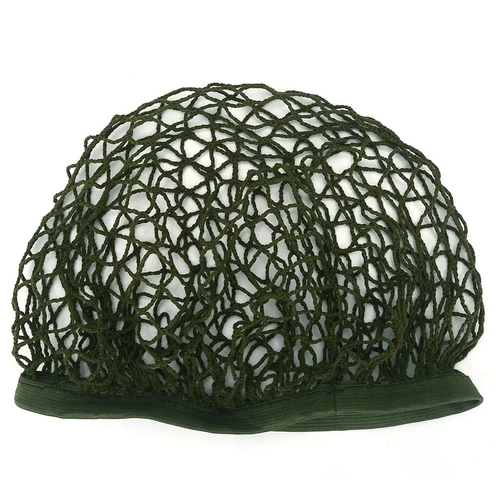 Accessorio per casco Casco Rete mimetica Copertura per casco Casco in nylon verde Copertura per rete mimetica per casco M1 M35 M88