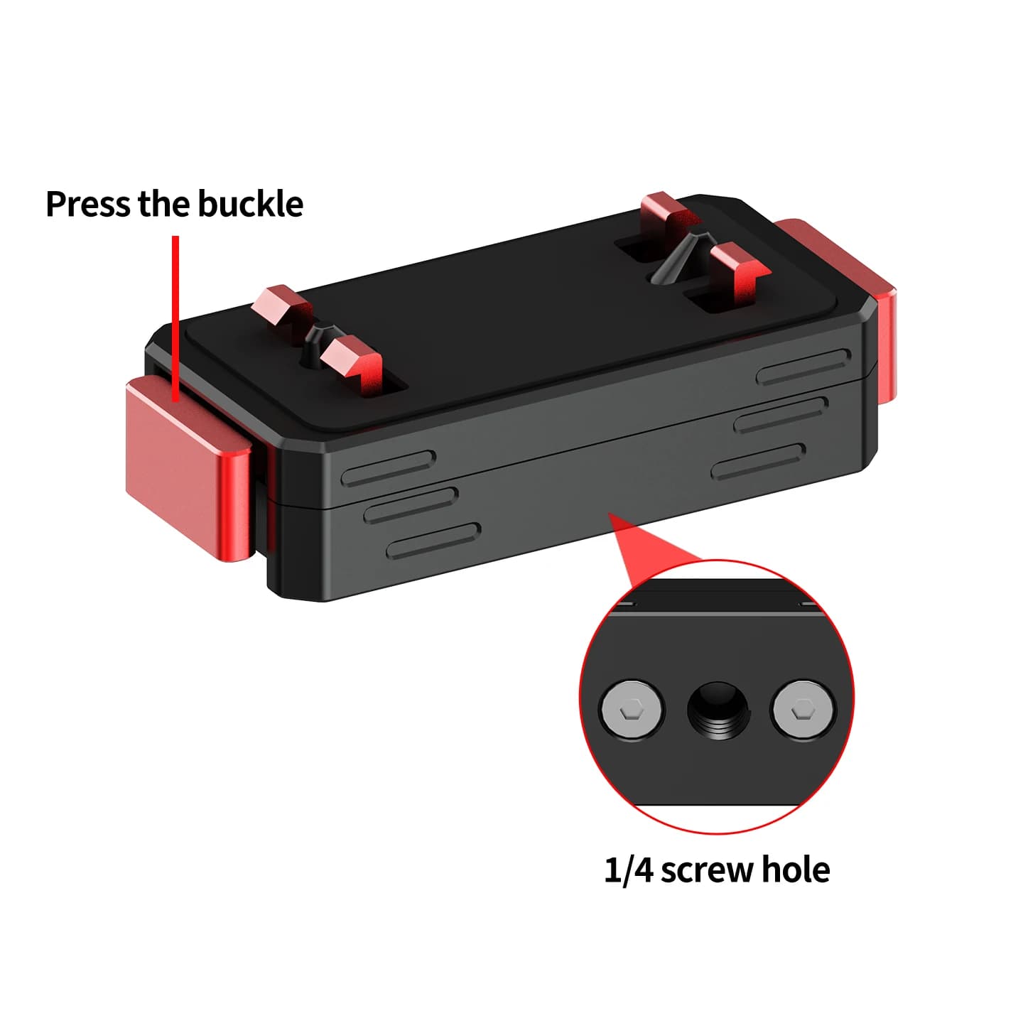 Quick release magnetic adapter for Insta360 Ace/Ace Pro 2 Insta360 X5 Action Camera Tripod Adapter QR Mounting plate