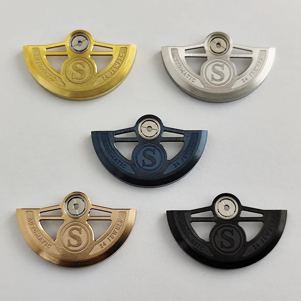 Rotore a martello automatico NH35 per movimenti NH34 NH36 NH38 NH70 7S26 4R 6R, peso a pendolo per orologio, accessori di ricambio meccanici