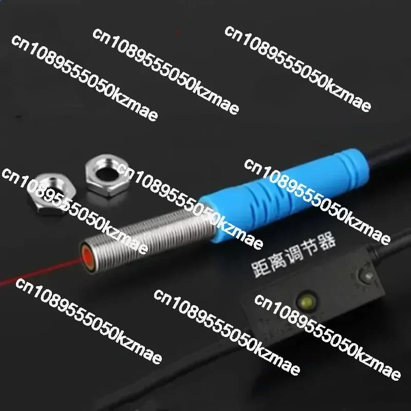 Suitable for diffuse reflection photoelectric switch infrared visible light inductance 12-24V small laser sensor M5