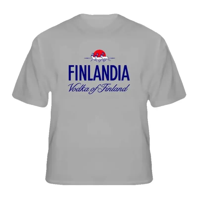 Maglietta Finlandia Classic Vodka Finland Drink