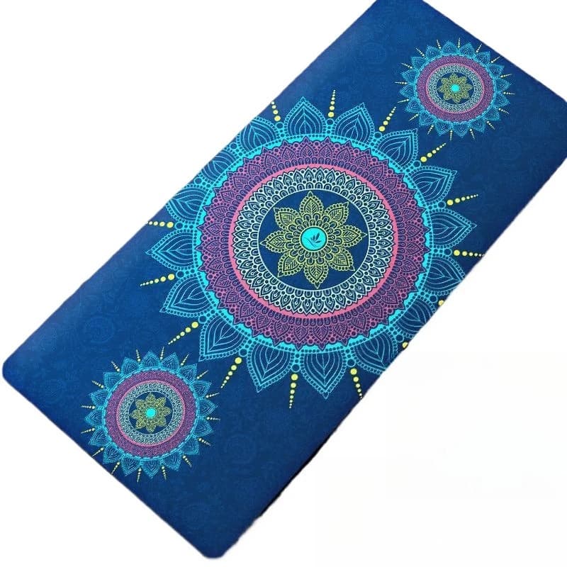 Tappetino yoga inodore ed ecologico, ispessito, allargato e allungato, speciale tappetino yoga da ballo antiscivolo per ragazze
