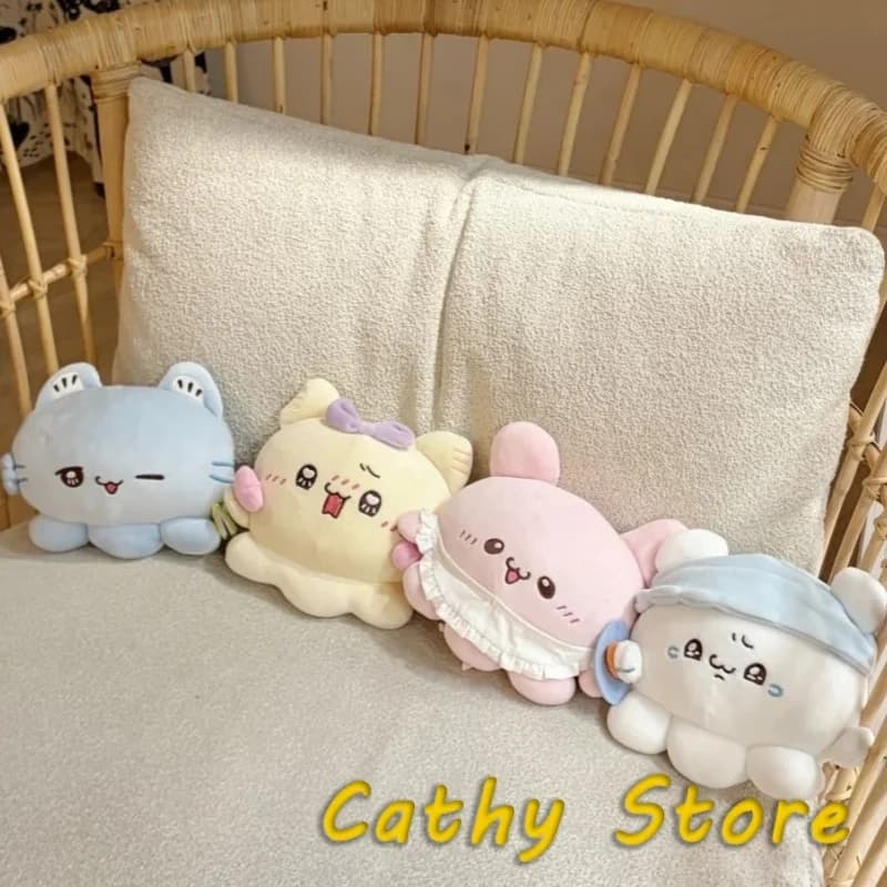 Official Loveez Cute Crying Face Soft Plush Doll Stuffed Animal Anime Peripheral Hug Pillow Home Desktop Decor Birthday Gifts