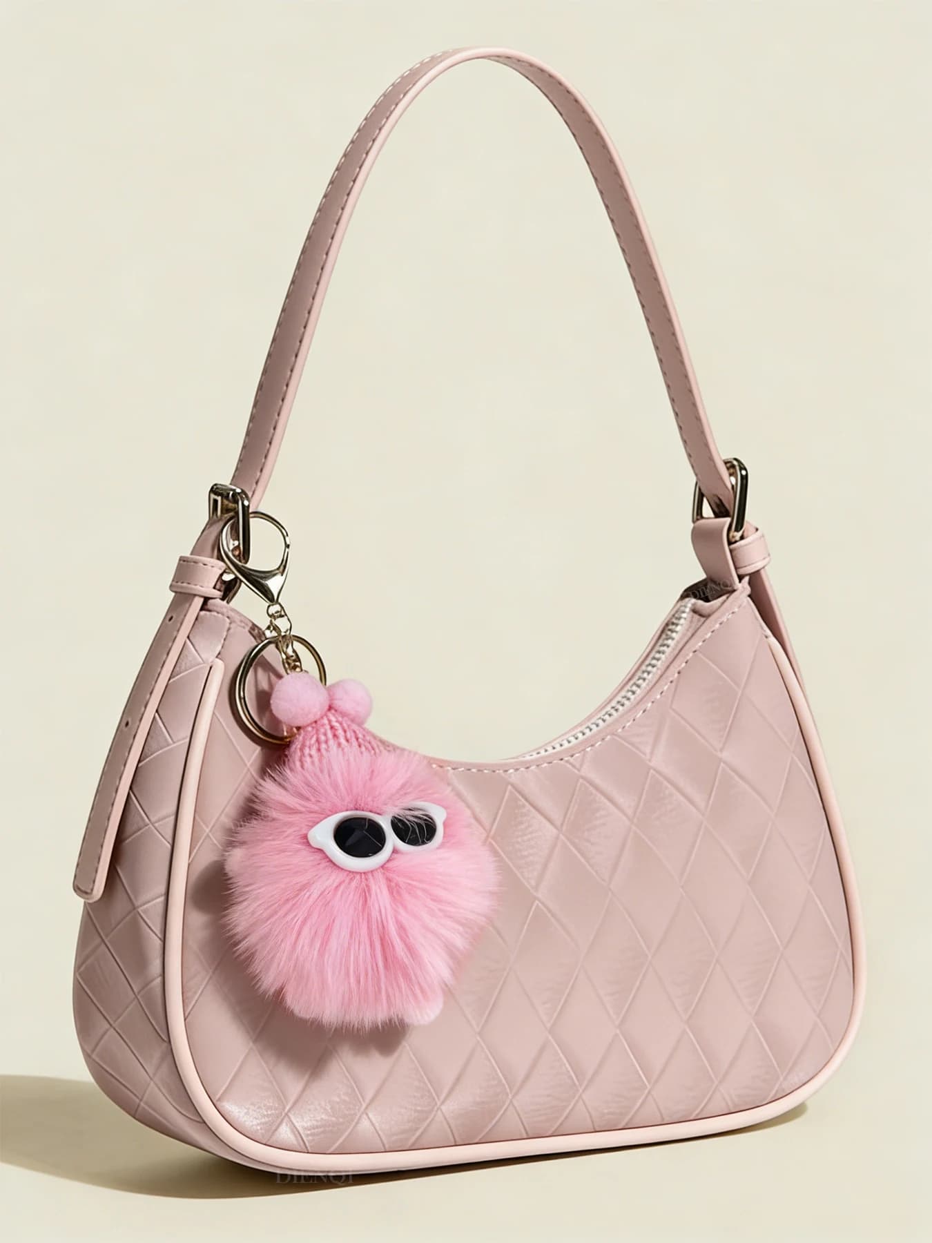 Borsa a Spalla di Lusso da Donna, Piccola Borsa a Mano, Borse a Tracolla Hobo per Donna, Borsette e Borse Rosa da Donna, Sac A Main