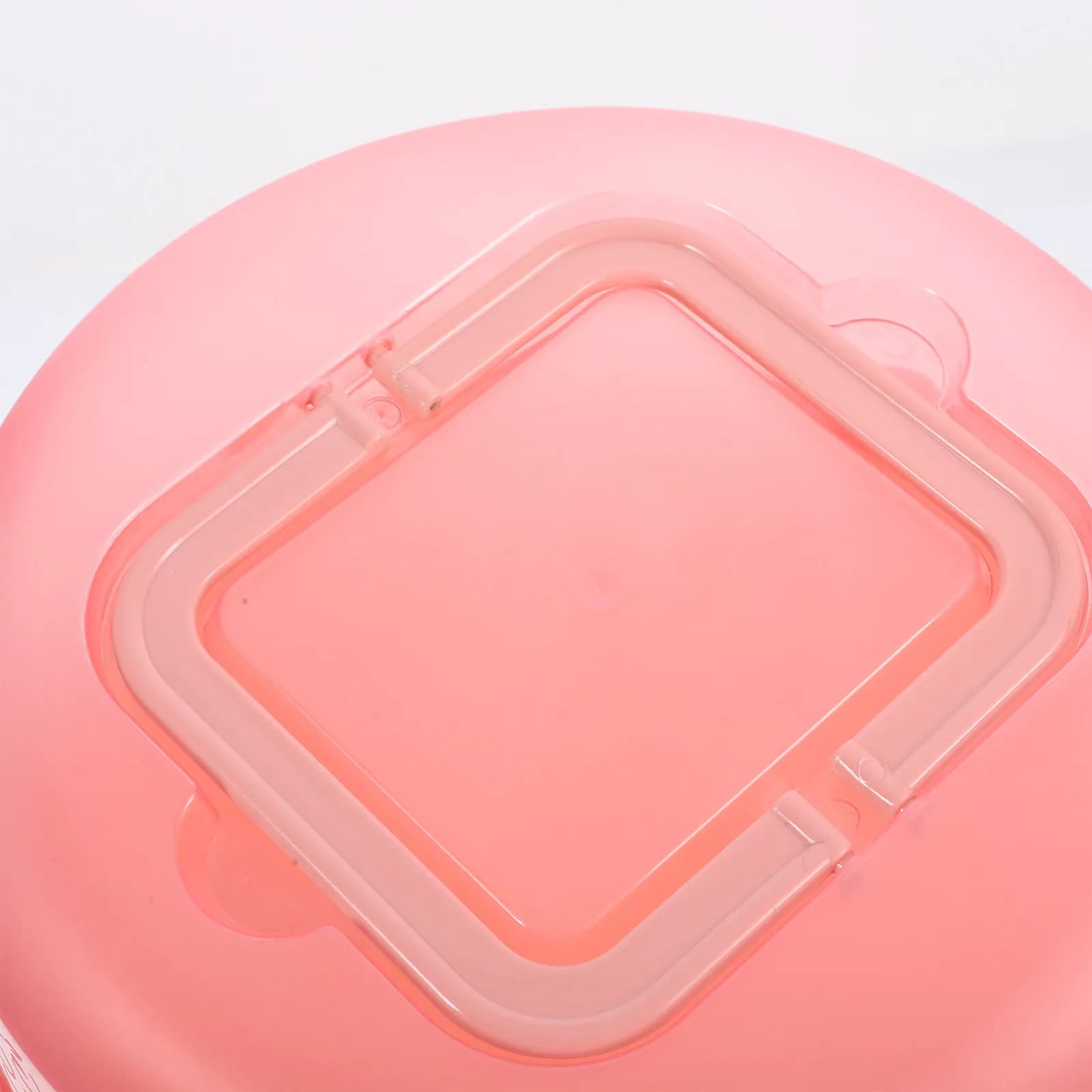 Contenitore Trasparente in Plastica per Torte, Scatola Portatile Rotonda con Chiusura di Sicurezza, Adatta per Alimenti, Ideale per Feste di Compleanno e Baby Shower