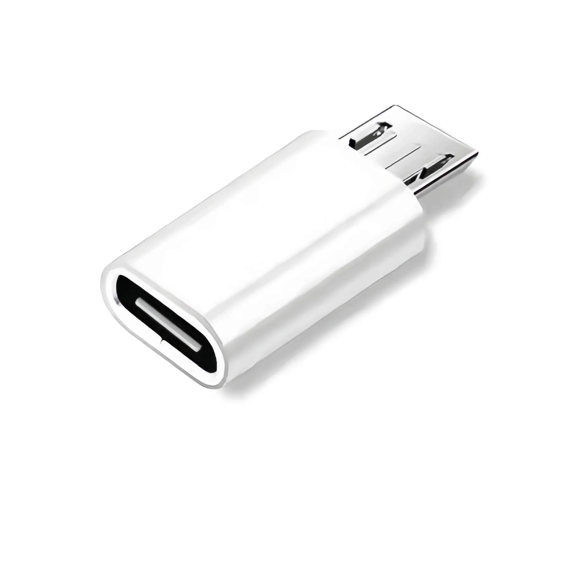 Adattatore da USB-C femmina a Micro USB maschio per telefoni Android, cavo USB per ricarica, sincronizzazione e OTG