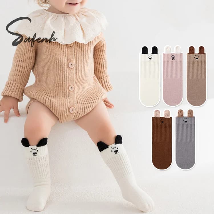 Calzini per bambini carini per ragazze Ragazzi Morbido cotone Bambino Bambino Ragazzo Ragazza Calzino Cartoon Calzini corti per bambini Autunno Inverno 0-8 anni
