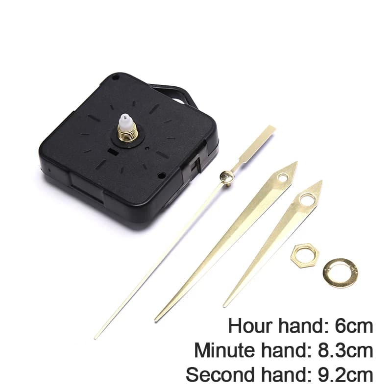 Quartz Clock Movement Mechanism Hands Wall Repair Tool Parts Set DIY Pointer