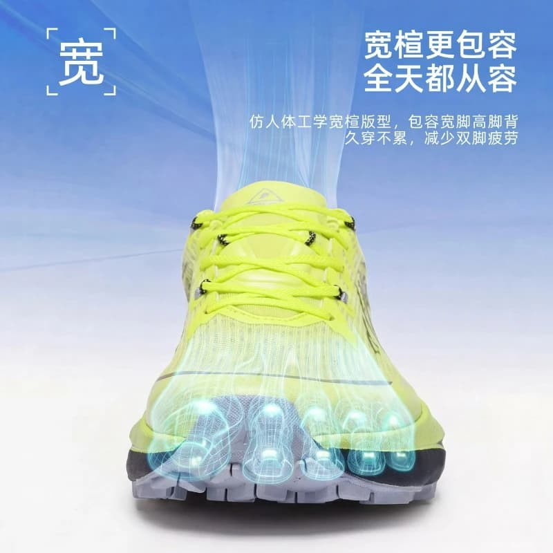 Luxury Brand Trail Running Shoes Mesh Breathable Running Shoes Comfortable Gym Outdoor Shoes Wide Walking Jogging Shoe Couples