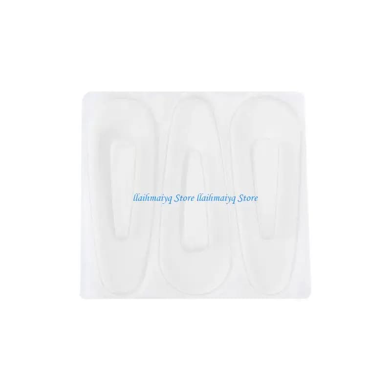 573B Silicone Resin Molds DIY Hair Pin Mould for Hair Clip Keychain Jewelry Making