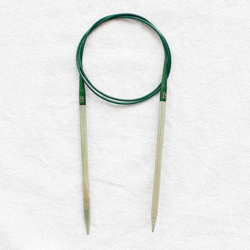 1 pezzo di aghi circolari fissi Lykke Bamboo Grove 80 cm (32")