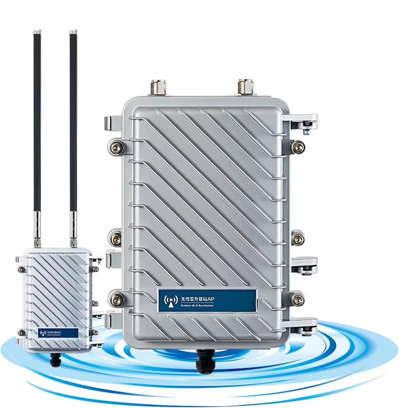 Consegna rapida Ripetitore Wifi 2.4G 300Mbps 24V Poe IP65 Copertura Wifi a lungo raggio Punto di accesso wireless esterno impermeabile