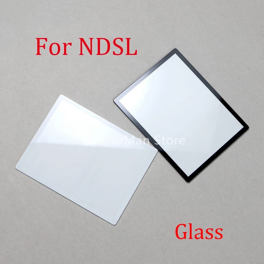 1pc Top Upper LCD Screen Cover Glass Lens For Nintendo DS Lite For NDSL Game Console Replacement Part