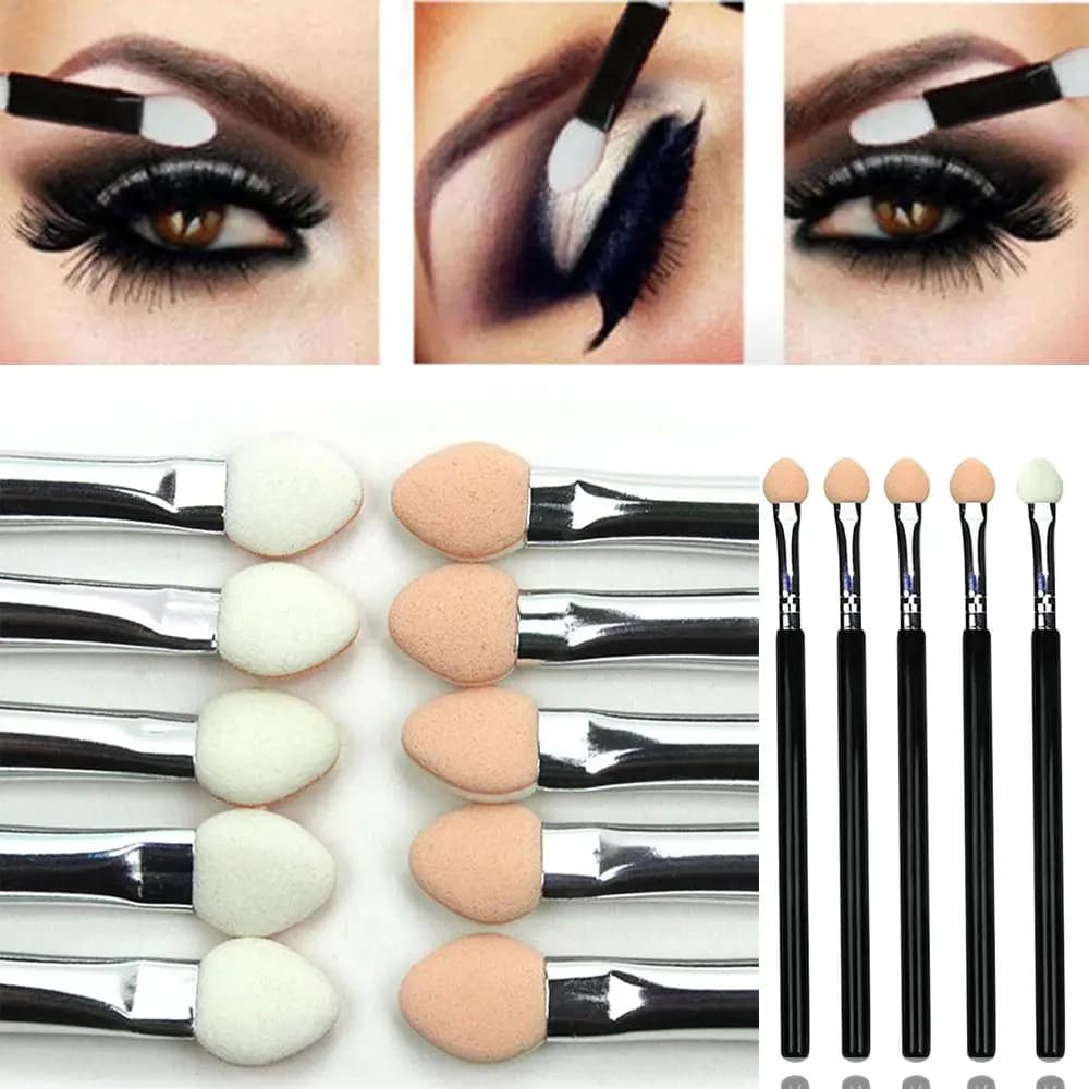 For Women Girls Foundation Blending Dual Color Makeup Brush Beauty Tool Applicator Eye Shadow Brush