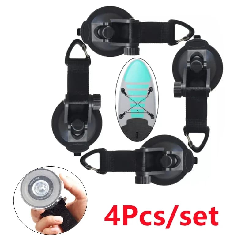 4 Pz/set Auto Tetto Barca Tenda Ventosa Gancio Ventosa di Ancoraggio Con Gancio di Fissaggio Tenda Da Campeggio Tende di Fissaggio Gancio Universale