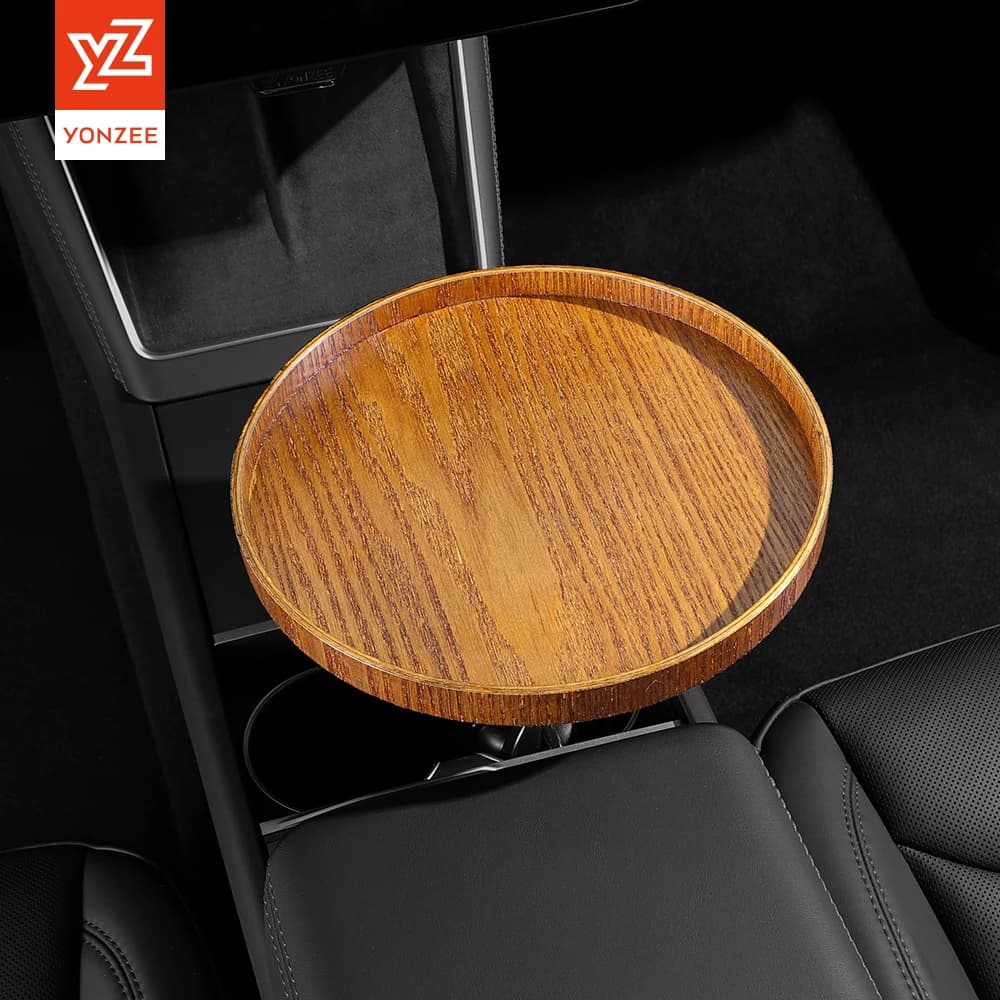 YZ Per Tesla Modello XS 3 Y Juniper bmw e46 e90 Vassoi Alimentari Staccabili per Mangiare e Portabicchieri Vassoio Tavolo Per TUTTI Gli Accessori Auto