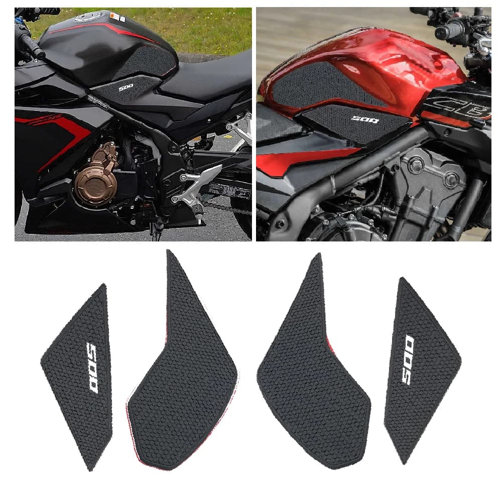 Fits for Honda CBR500R ABS CBR 500R CB500F 2019-2024 Motorcycle Tank Pad Fueltank Side Traction Knee Grips Anti Slip Pads Kits
