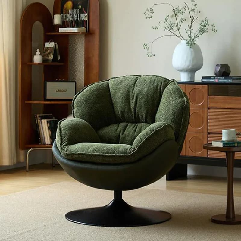 Hotel Vanity Living Room Chairs Gaming Accent Nordic Swivel Living Room Chairs Reading Lazy Sillones De Sala Nordic Furniture