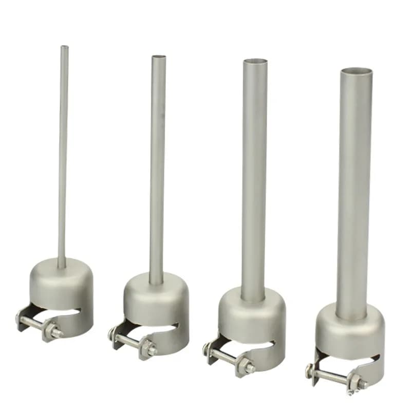 Extended Hot Air Gun Nozzle Round Straight Air Nozzle Welding Station Heat Resistant Universal Tip