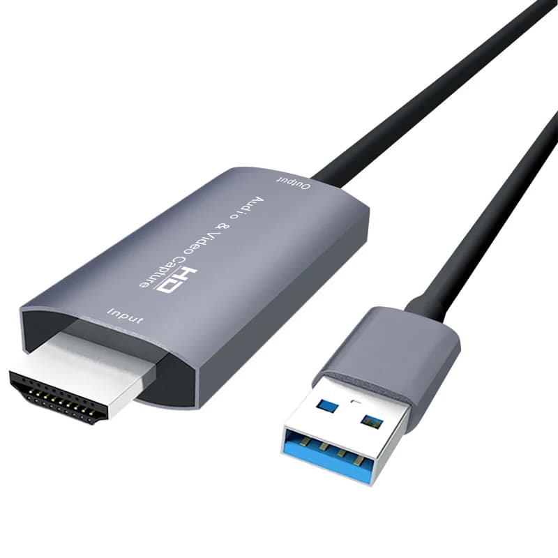 4K Video USB 2.0 3.0 Scheda di acquisizione compatibile HDMI Video Grabber Box per PS4 PS3 Laptop PC Gioco telefonico Registrazione video Streaming live