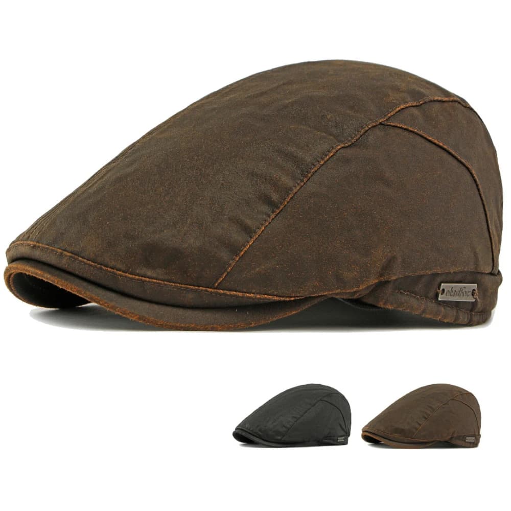 HT4938 Berretti Spessore Caldo Autunno Inverno Cappelli per Uomo Donna Cappello Berretto Foderato in Pile Ivy Berretto Piatto Maschio Femmina Berretto Regolabile