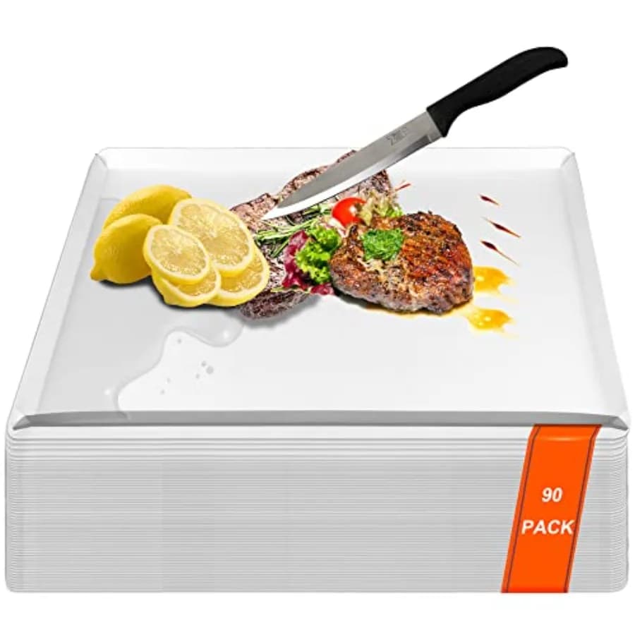 Disposable Cutting Boards Collapsible Cutting Board Sheet Plastic Cutting Board for Kitchen Flexible Cutting Mats for Commercia
