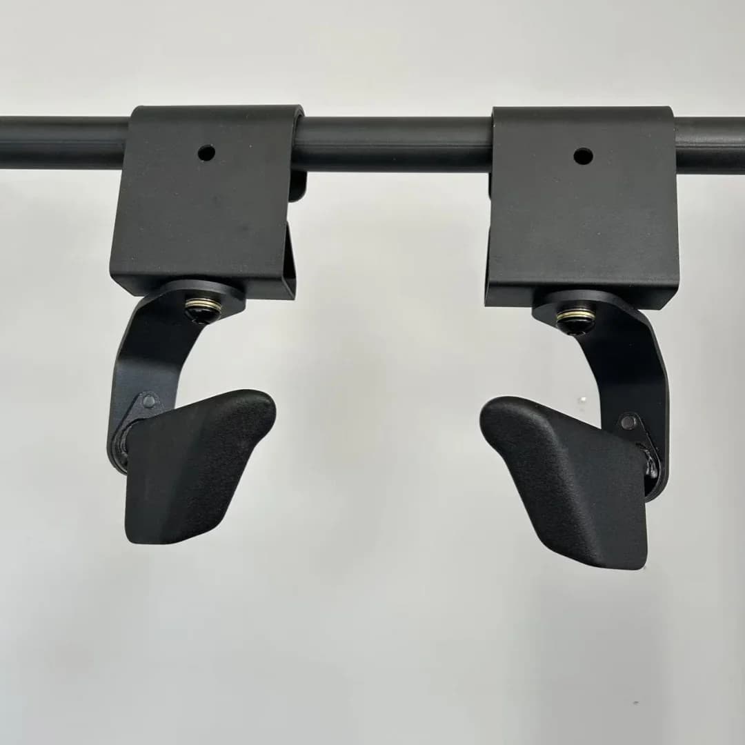 2Pcs Pull up Handles Grips, Resistance Band Handles Multipurpose Pull Down Machine Attachment for Deadlift, Gym Pull up Bar