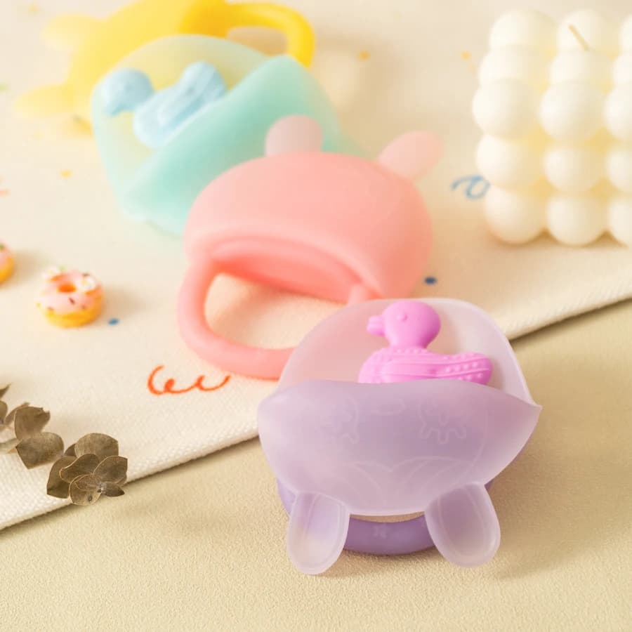 1PCS Giocattoli per la dentizione del bambino per neonati Massaggiagengive Succhietto Gengive per bambini Giocattolo per bambini Ciondolo da masticare Dentizione per accessori per bambini