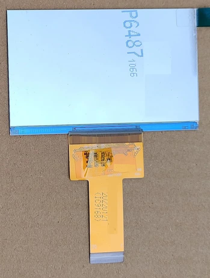 DISPLAY per WEWATCH V10 RX038T-0400 versione proiettore schermo LCD proiettore fai da te RAPAIR
