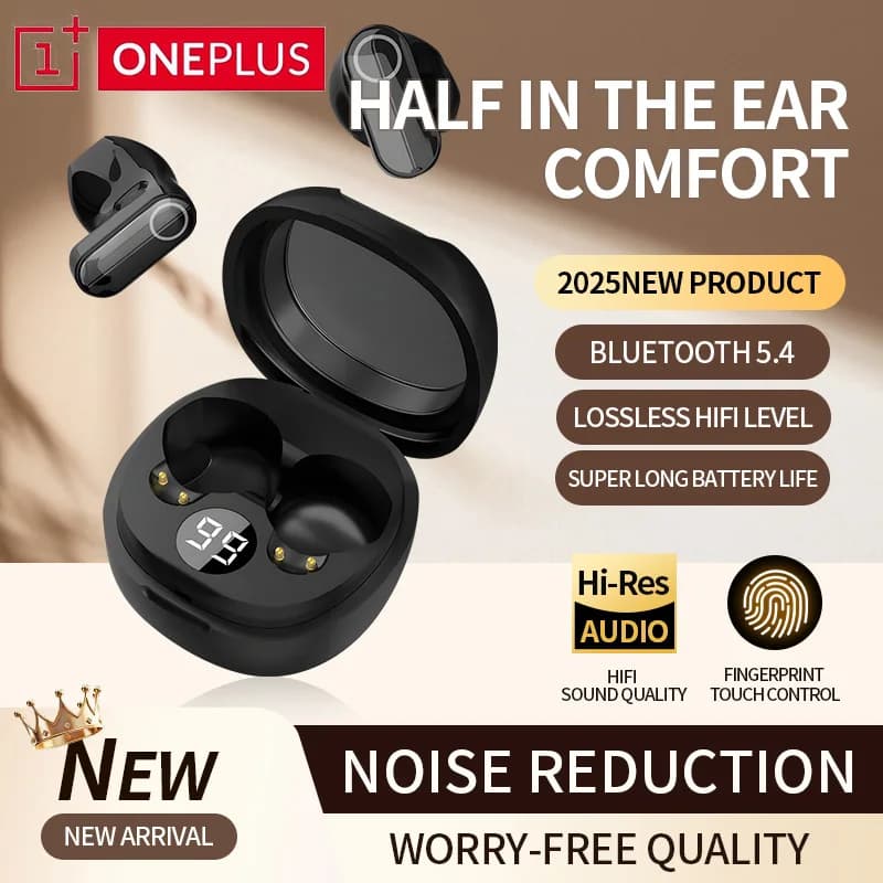 OnePlus Bluetooth wireless earphones Auxiliary translator AI Headphones Long-Term battery Auxiliary with noise reduction for HD calls