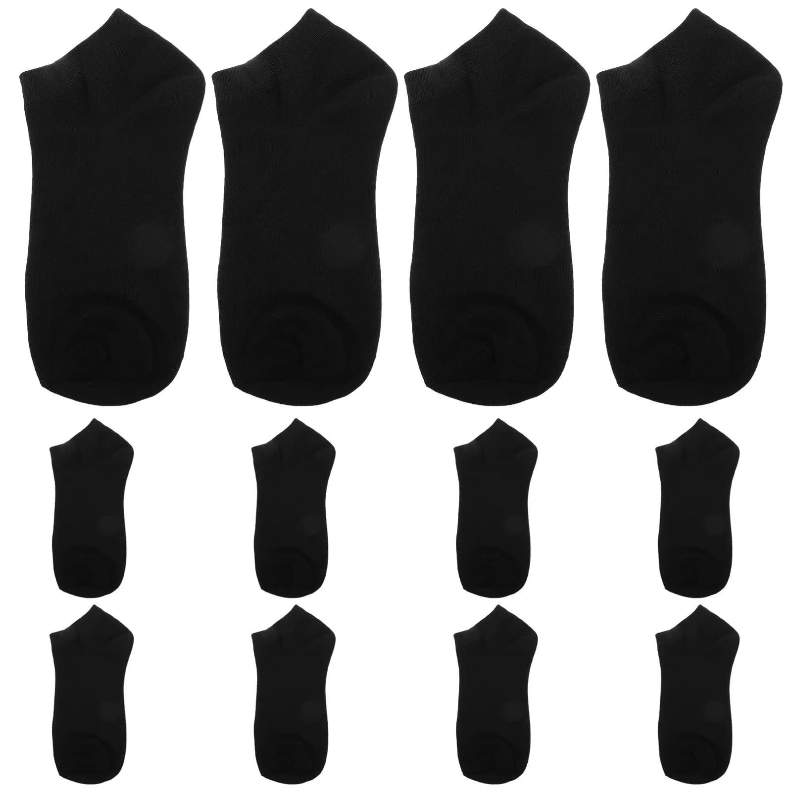 6 Paia di Calzini Invisibili da Donna in Cotone Traspirante, Assorbenti, Senza Caviglia, per Tacchi, Mocassini, Sneakers, Estivi