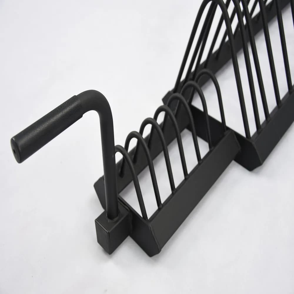 Black Bearing in Steel for Bumper Plate - Organizer for Weights