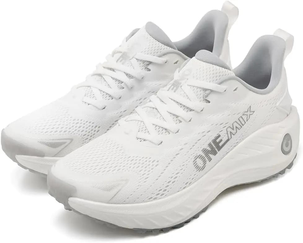 Scarpe da corsa OneMix Ultra Cushion per uomo - Design a larghezza ampia, tomaia con suola antiscivolo - Comfort per tutto il giorno per jogging/lavoro