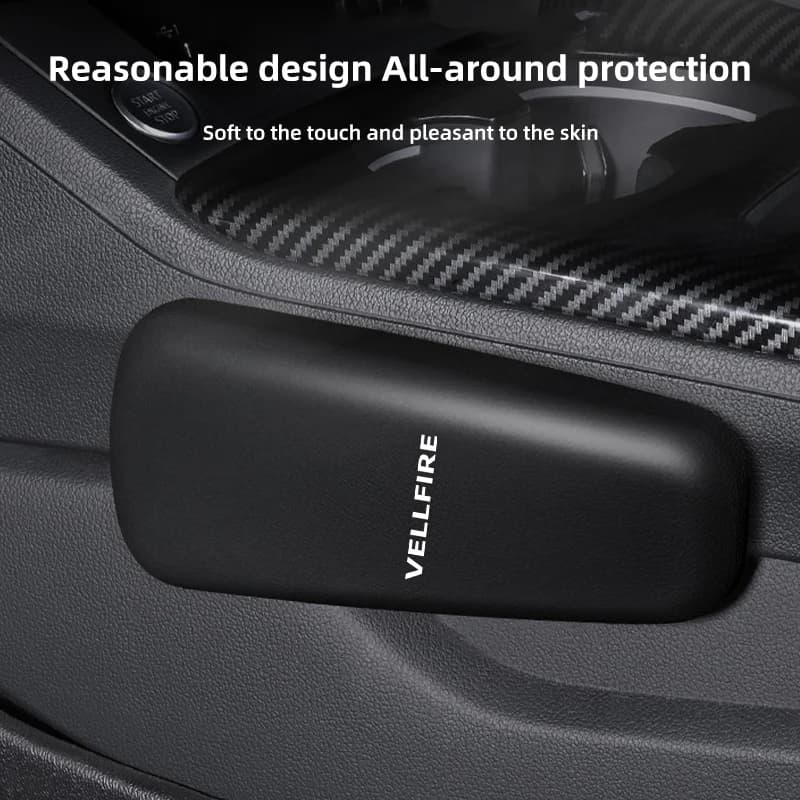 Auto Ginocchio Resto Pad Porta Console Centrale Tappetino Protettivo Laterale Per Toyota Vellfire Aygo Supra Prado RAV4 Hilux Yaris Corolla 4Runner