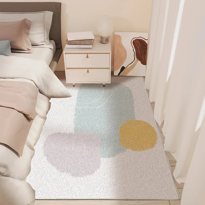 Ins moderno tappeto Shaggy arredamento camera da letto tappeti morbidi tappeto per soggiorno decorazione per camera grande adolescente comodo tappeto da salotto s